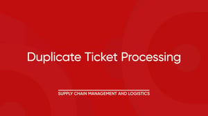 10. Duplicate Ticket Processing