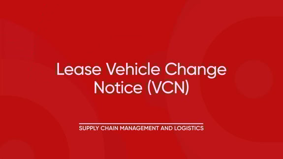 12. Lease Vehicle Change Notice