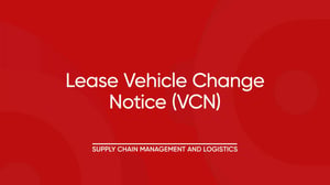 12. Lease Vehicle Change Notice