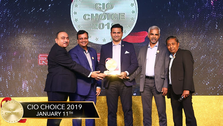 Datamatics TruBot Wins the CIO Choice 2019 Recognition for Robotic Process Automation-1