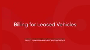 Billing for Leased Vehicles