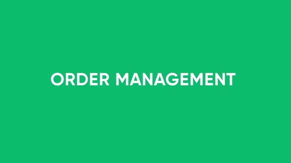 Order Management