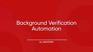 Background Verification Automation