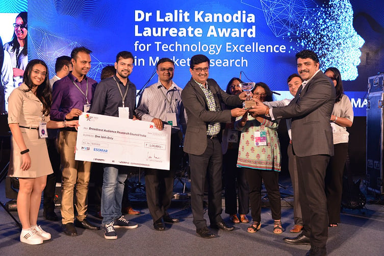 Dr. Lalit Kanodia Laureate Award for Technological Excellence recognized innovators of the Market Research industry-1