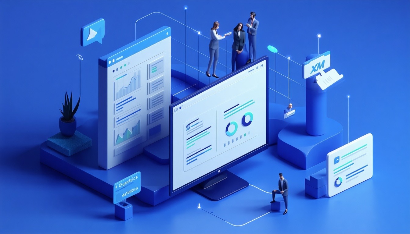 If youre still running XM through spreadsheets slides and siloed teams Qualtrics  Datamatics can transform how your organization listensand acts-3