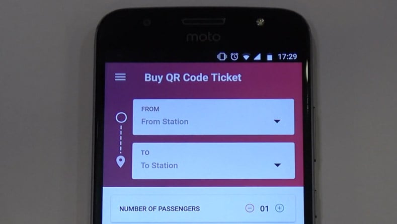 Automated-Fare-Collection-QR-Code