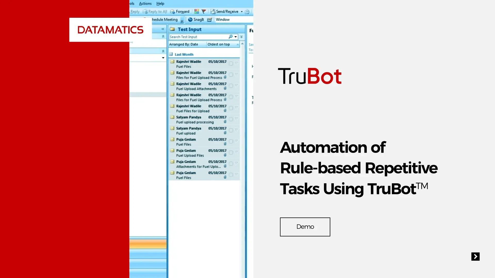 Automation of Rule-based Repetitive Tasks Using TruBot