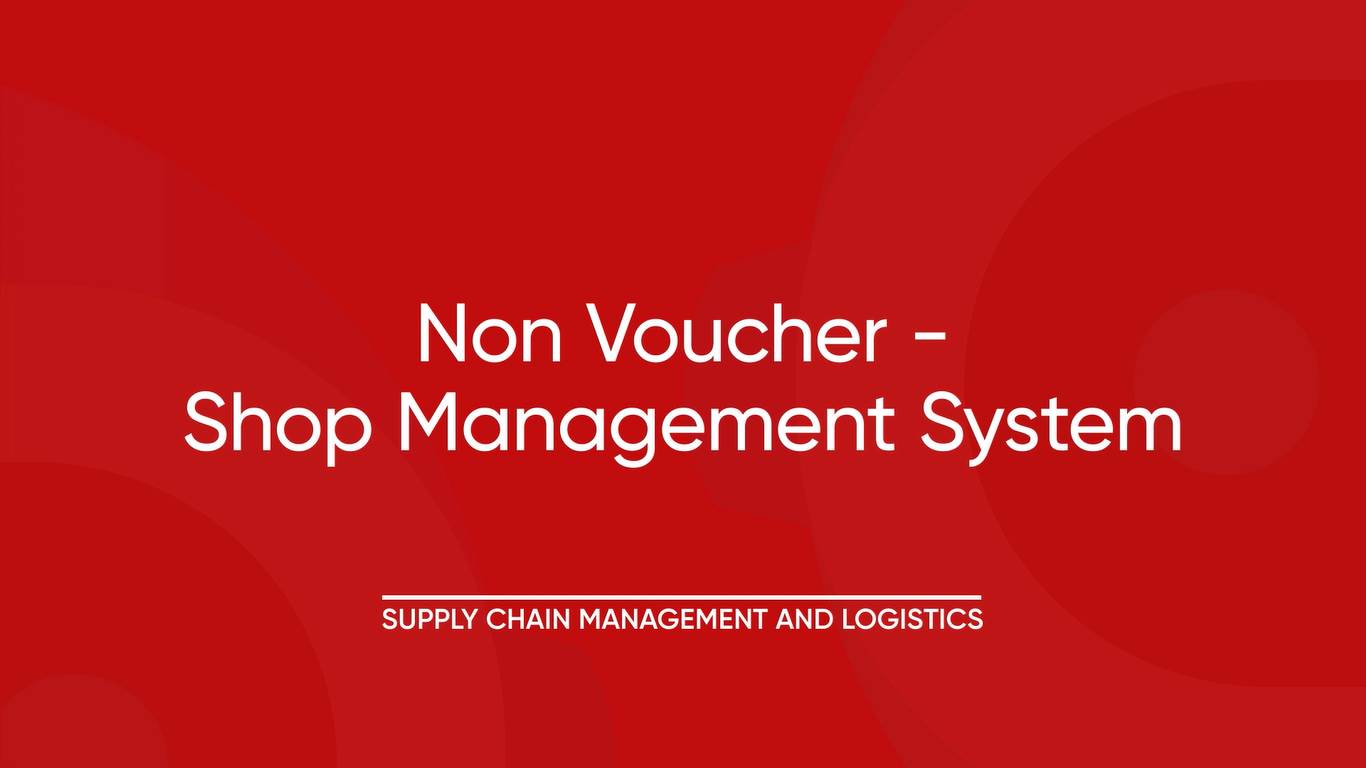 11. Non Voucher - Shop Management System