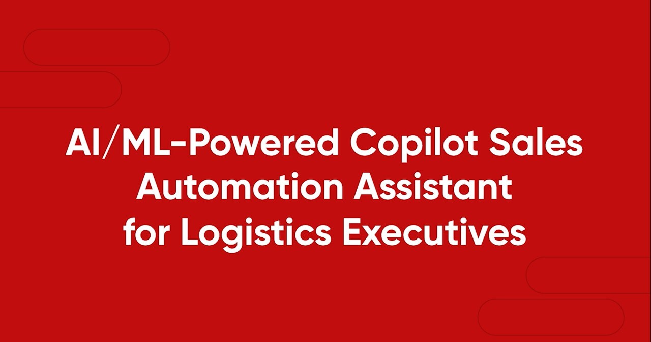 AIML-powered Copilot automation for Logistics