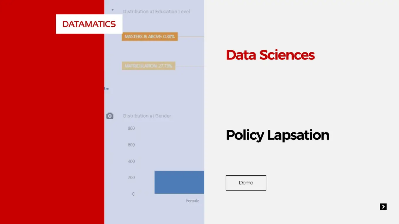 Data Science - Policy Lapsation