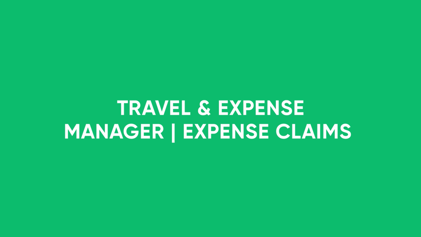 Travel & Expense Manager