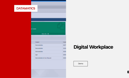 Demo on Datamatics Digital Workplace Solution