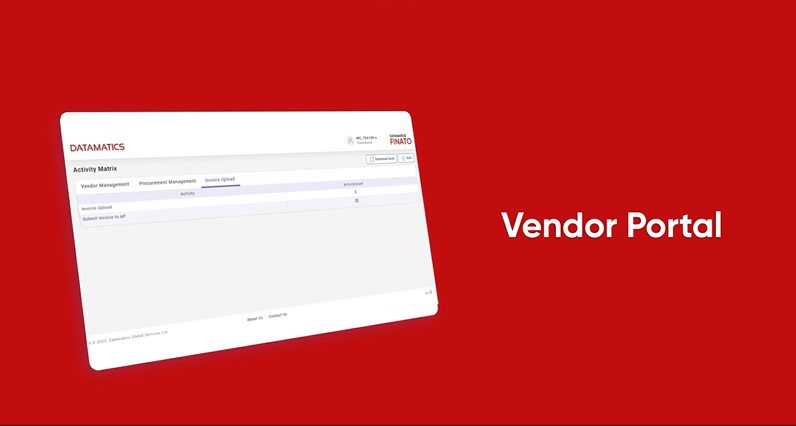 FINATO - Vendor Portal