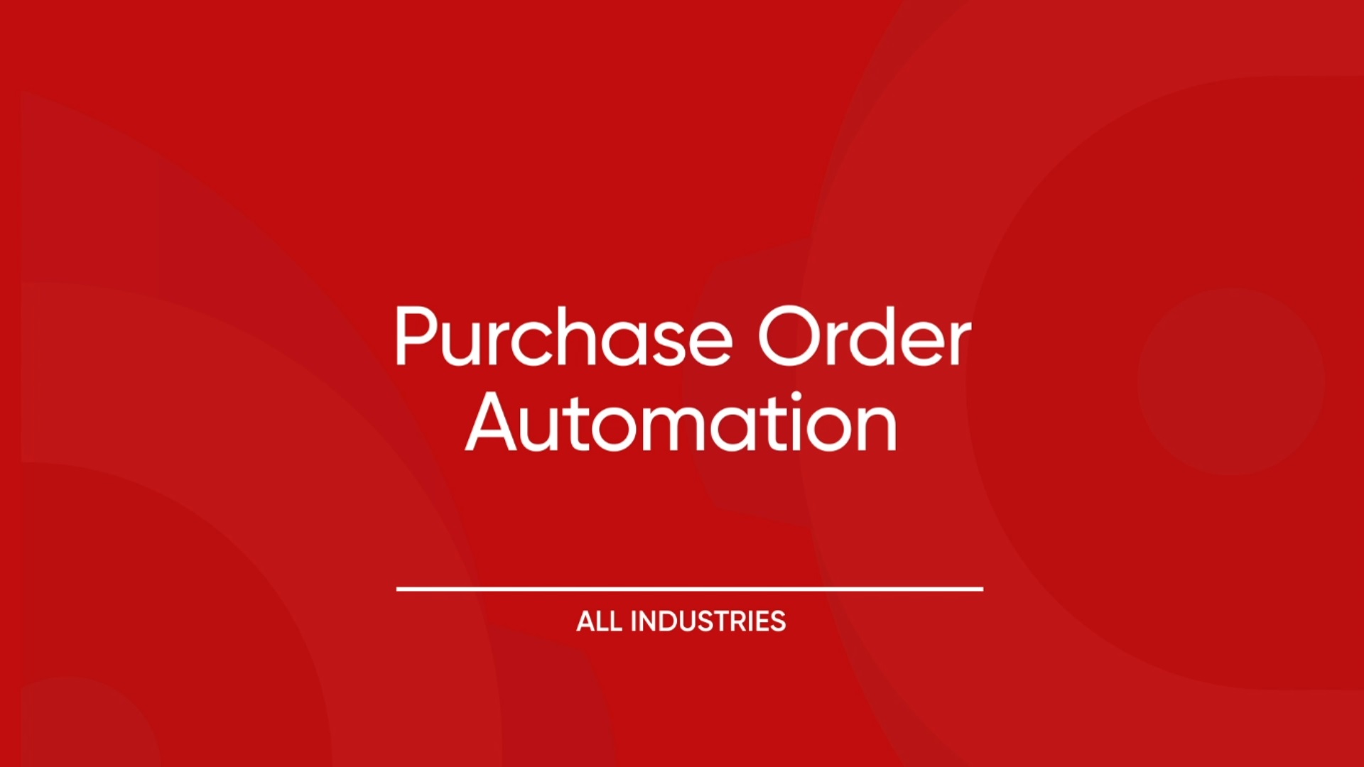 Purchase Order Automation