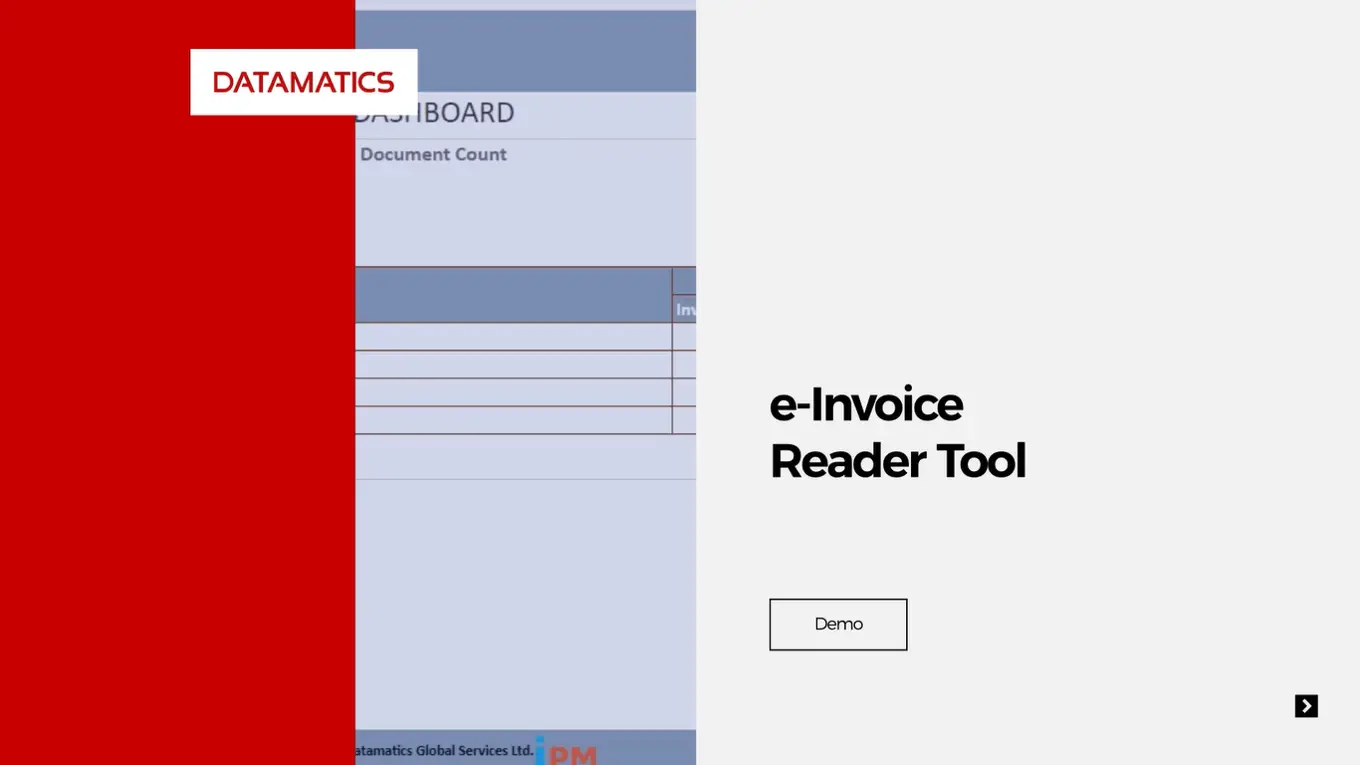 e-Invoice Reader Tool Demo