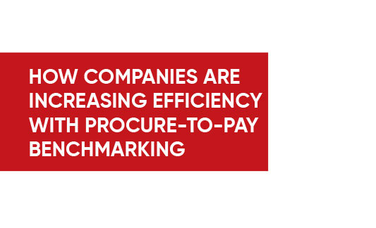 How Companies are Increasing Efficiency with P2Pay Benchmark Infographics