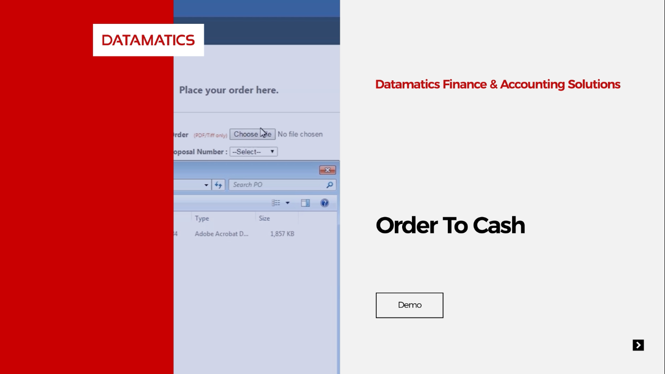 Order To Cash Demo