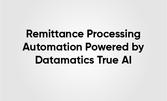 viddeo thumbnail Remittance Processing Automation Powered by Datamatics True AI-01